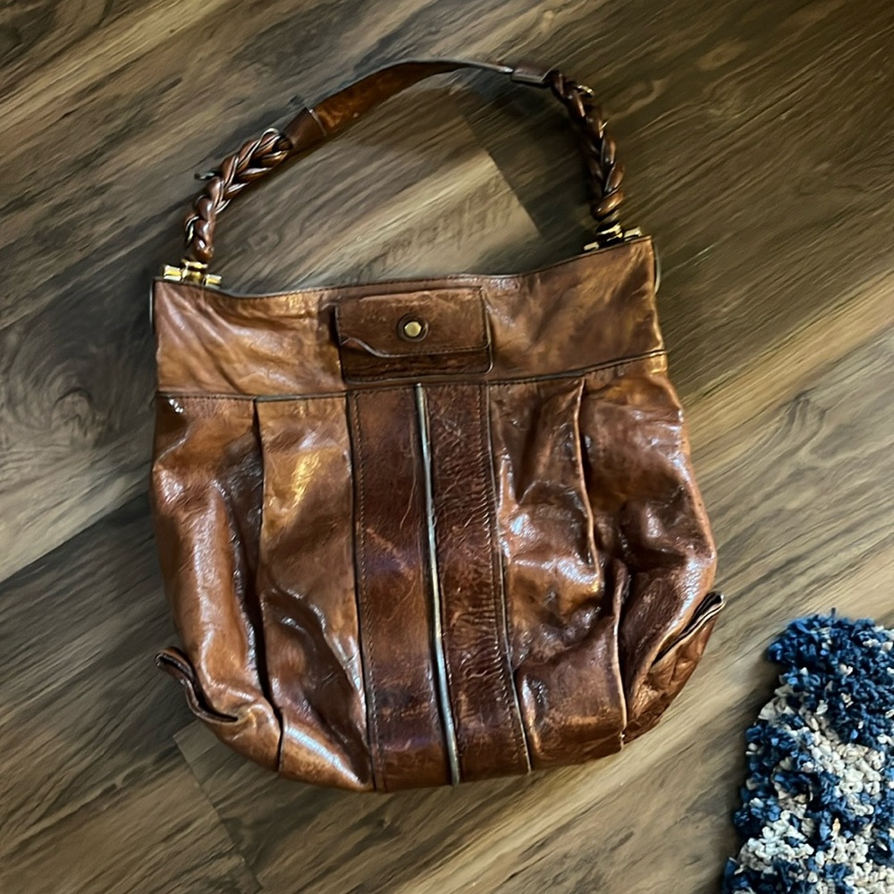 Chloe/ vintage/ brown/ hand bag